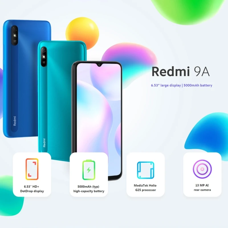 Xiaomi redmi 9A 4GB+64GB 中国版 数回使用美品 グリーン Amazon | シャオミ(Xiaomi) SIMフリースマートフォン Redmi 9T 4