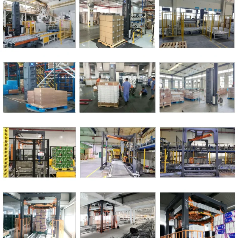 Airport Luggage Wrapping Machine Advanced Pallet Packing Plastic Film