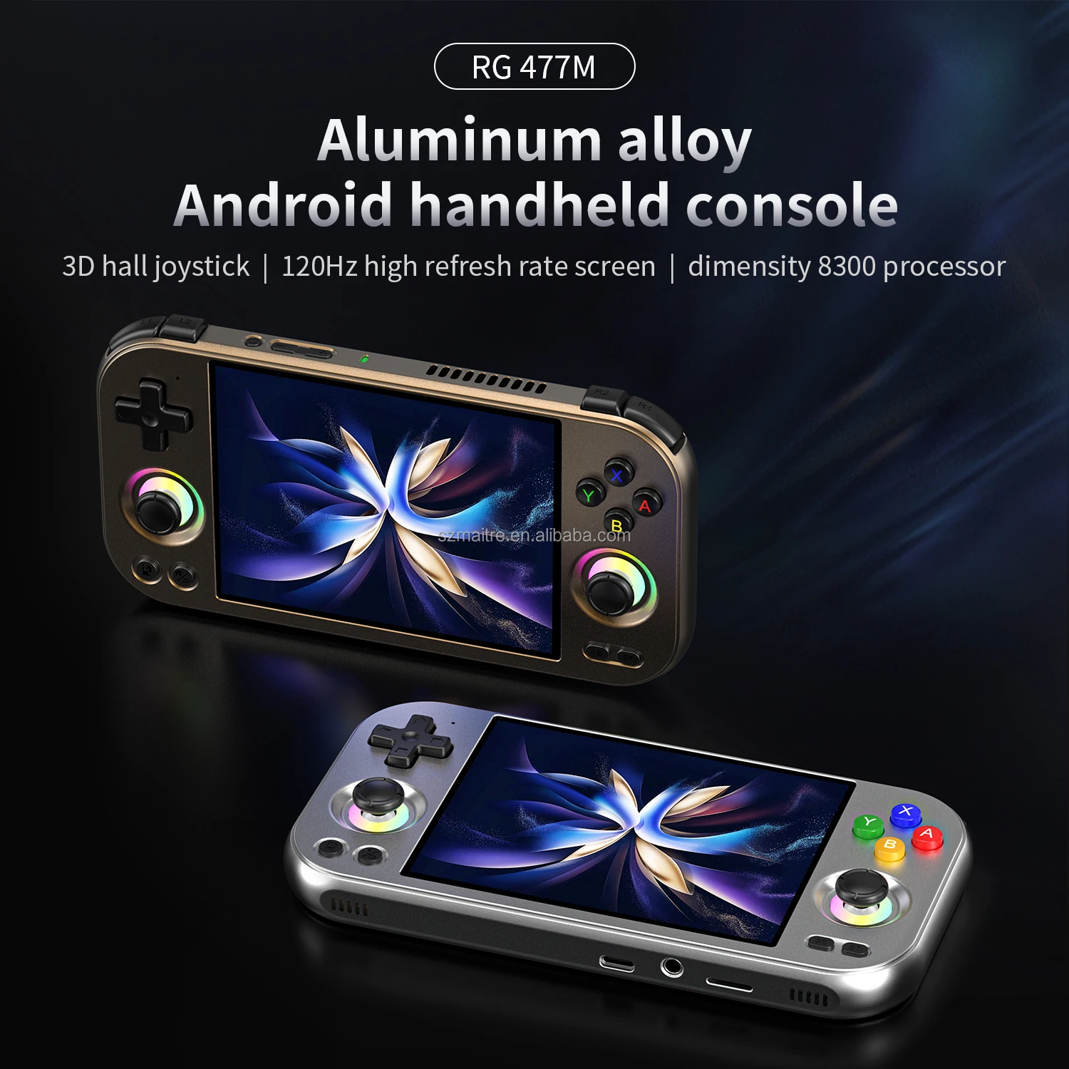 ANBERNIC RG477M Retro Handheld Console - 12GB RAM, 256GB Storage