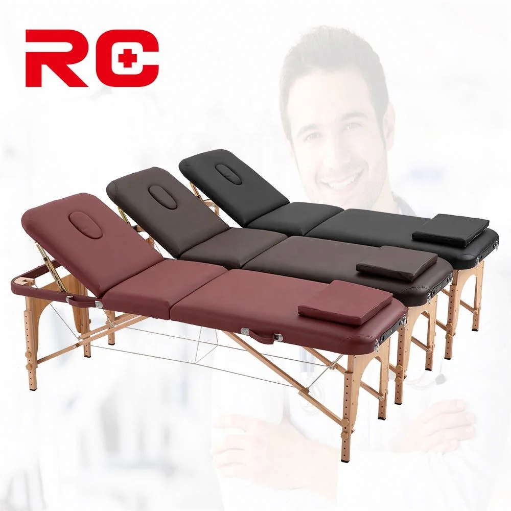 Mt Luban-Era Factory Custom Portable Folding Wood Adjust Luxurious Table De Massage Pregnant Folding Massage Table Massage Bed