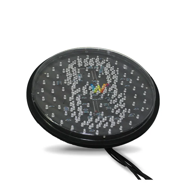 300 мм желтая полная пластина с одним 8 пластиковым таймером lampwick, светодиодный светофор