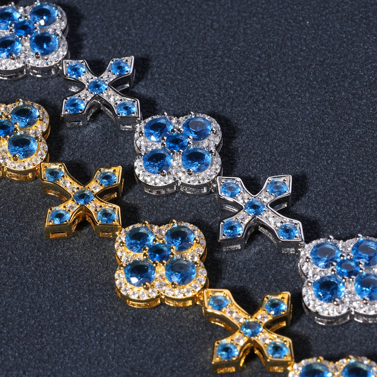 ◆HYERES LOR◆ Essence Silver (W) Moissanite Flower Bracelet HYERES LOR】25SS☆ Essence Silver (W) Moissanite Flower NC