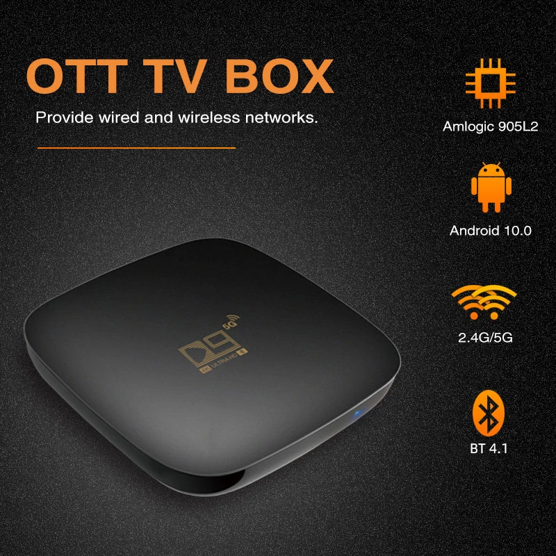 Dispositivo de tv inteligente X96 Mini Tx Core, decodificador con Android, Wifi, doble banda, BT S905X4, Amlogic S905, Ip, D9
