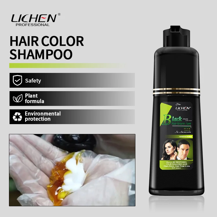 Magic 5 Mins Hair Dye Shampoo for Men and Women