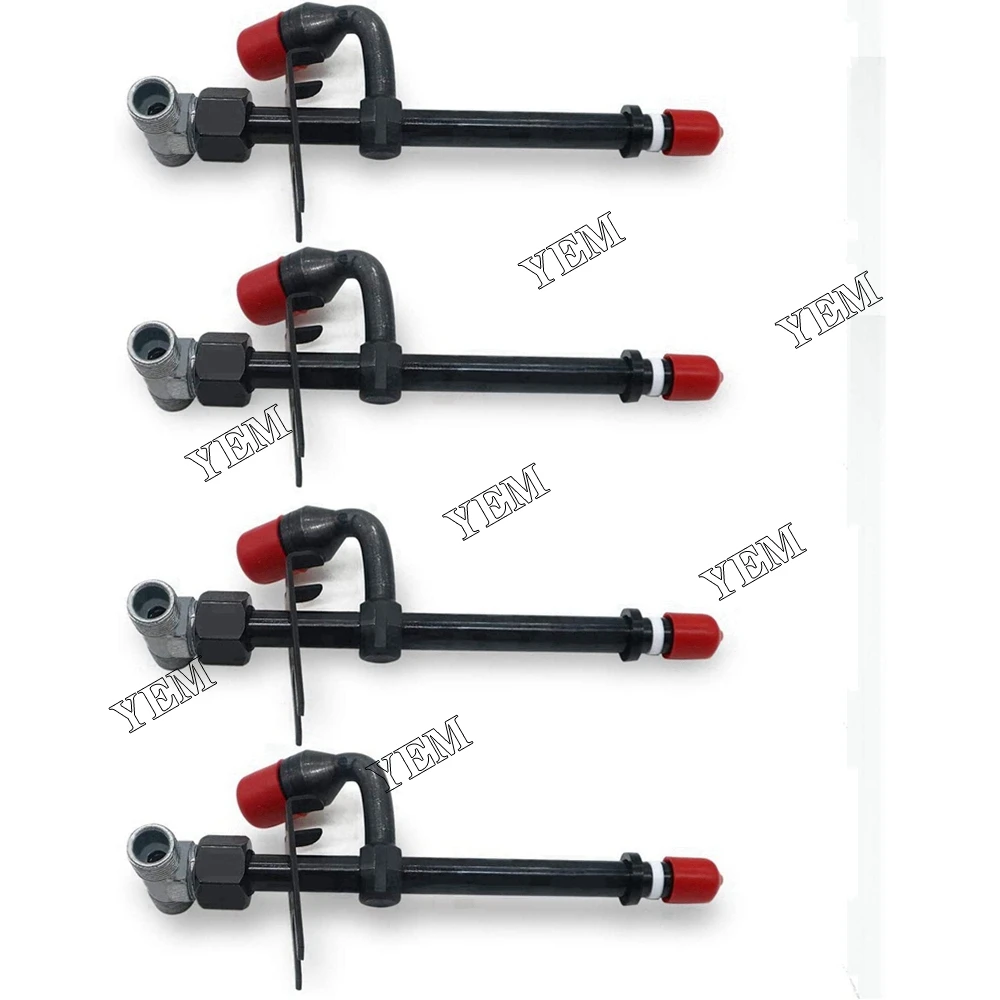 Excavator Parts 4X Fuel Injector AR90024 RE37503 for John Deere 2250 2255 2750 2755 1052 2850