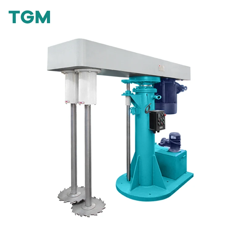 Factory Price Double Shafts High Speed Disperser For High Viscosity Ink Mixer Machine