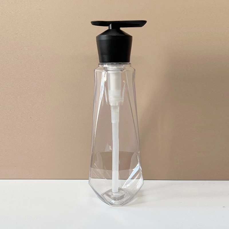 Factory Supplies 500ml Pet Empty Hand Shampoo Lotion Dispenser Plastic Bottle