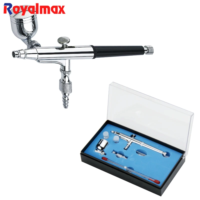 Royalmax Top Quality Airbrush Kits,Airbrush Equipment,0.2+0.3+0.5mm 7cc Airbrush 