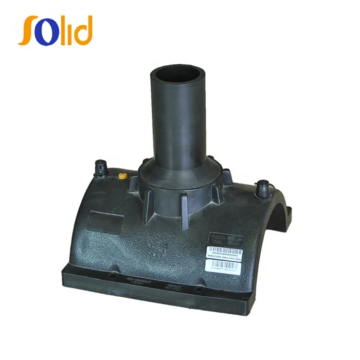 High Quality HDPE Electrofusion Fittings for Water and Gas PE Branch Pipe Saddle
