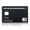 44428 Tarjeta de crédito Silver Black Smile