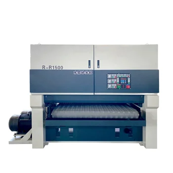 1500mm Automatic Flat metal polishing machine Derusting Machine Stainless Steel Sheet Drawing Machine