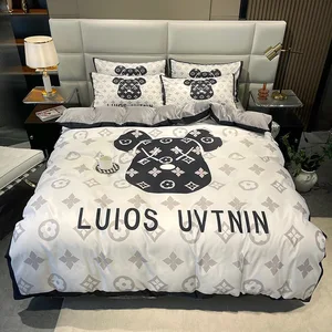 Hotel Bedding Bedroom Quilts Silk Wash Quilts Cover Printed Quilts Cover Can Be Customized