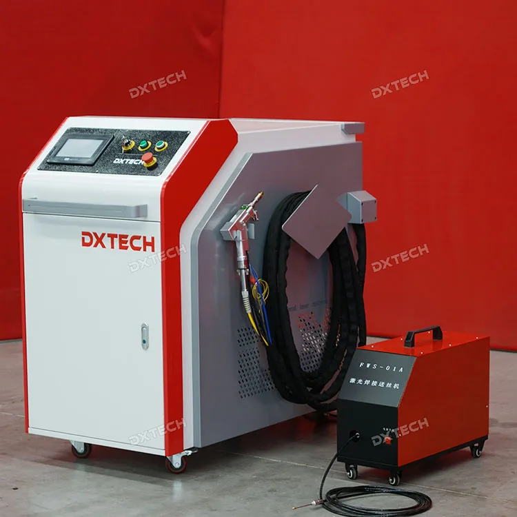 Máquina de soldadura láser de fibra portátil de gran oferta HW para  soldadura de metales - DXTECH LASER