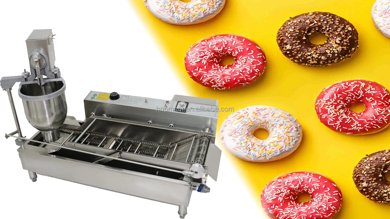 Durable Commercial Donut Machine High Speed Automatic Mochi Donut Maker