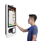 self order ticket machine with cash restaurant queue system management ticket print kiosk