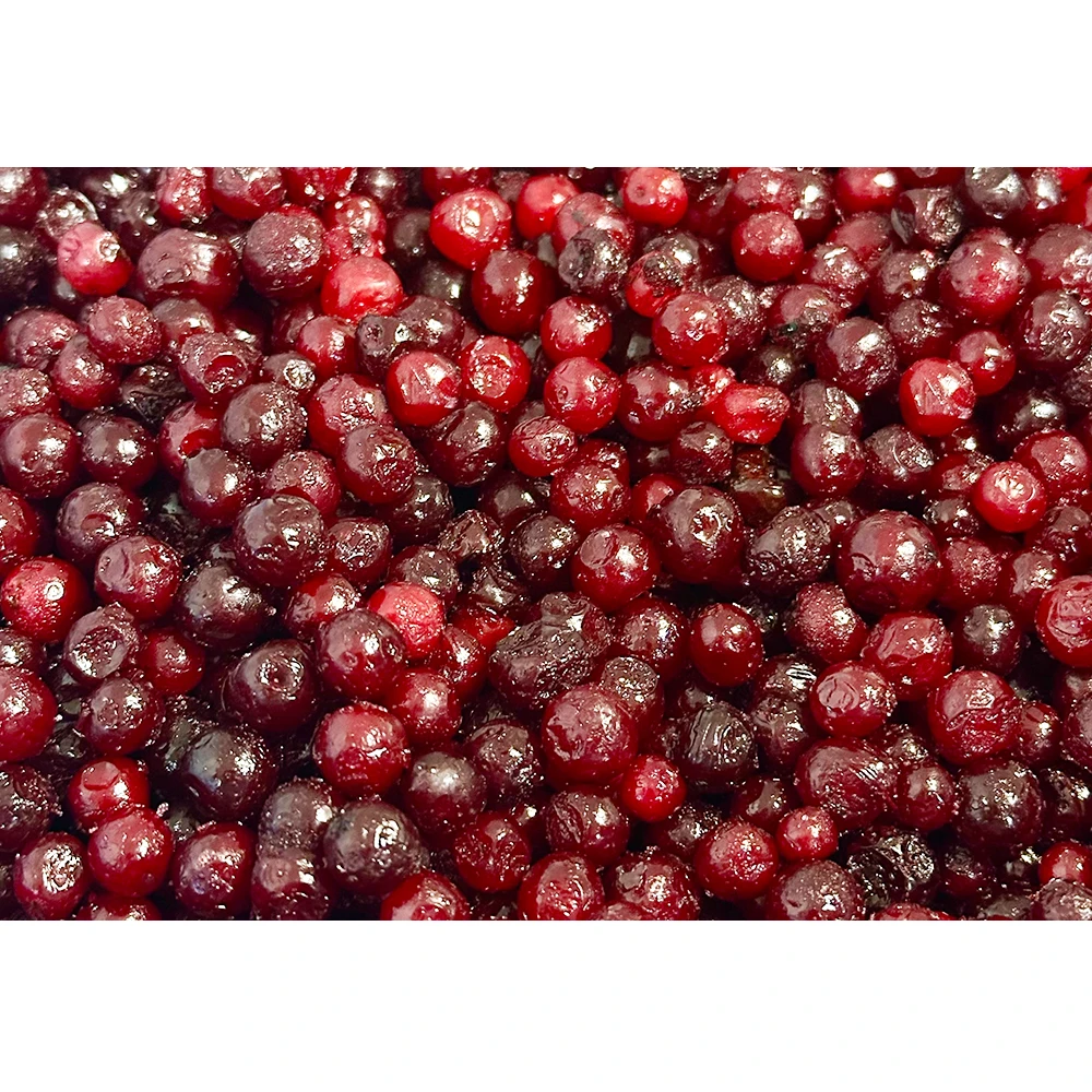 Populyar Satışa Malik Dondurulmuş Meyvələr Partiyası 10 kq IQF Lingonberry Şirin Tam Qırmızı Lingonberry Yeyintisi Toptan Satış Üçün Ən Yaxşı Qiymət