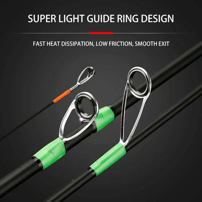 JOHNCOO Ultra Freshwater Fishing Rods Fast Soft Lures