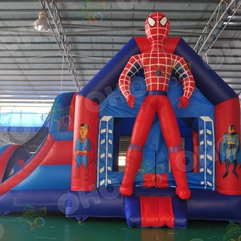 Hot sale inflatable bouncer bouncy castle kids jumping castle with slide