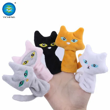 Коллекция 2022 года изготовленные на заказ Семейные игрушки набор кукол палец перчатки 5 шт. куклы Oem динозавр ферма животные