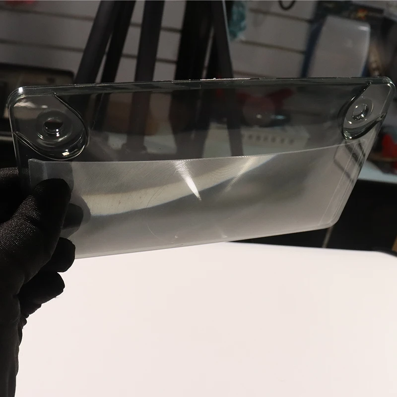 Motorcycle Bubble Tinted License Plate Cover Tag Frame for US Car License supplier