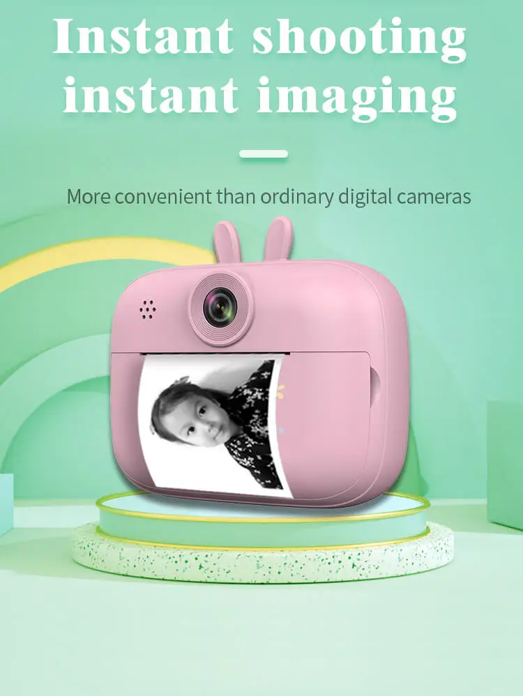 New Wifi S1 HD Mini Instant Camera Children's Photo Printer Thermal Printing Digital Camera