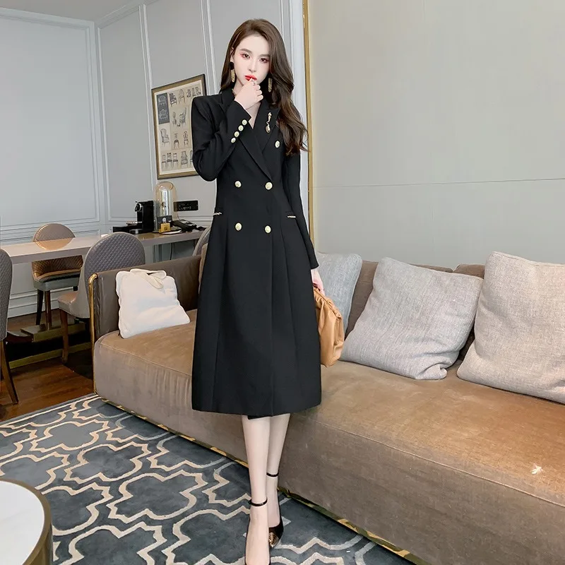 ZYHT 5408 Winter Clothes for Women Trench Coat Women Luxury Coat
