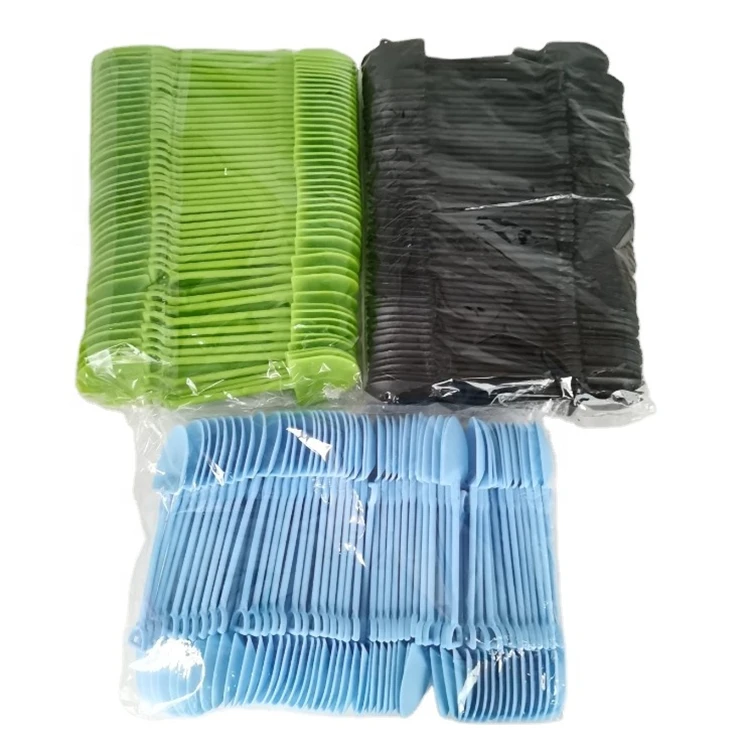 Wholesale Disposable Mini Colored Spoon