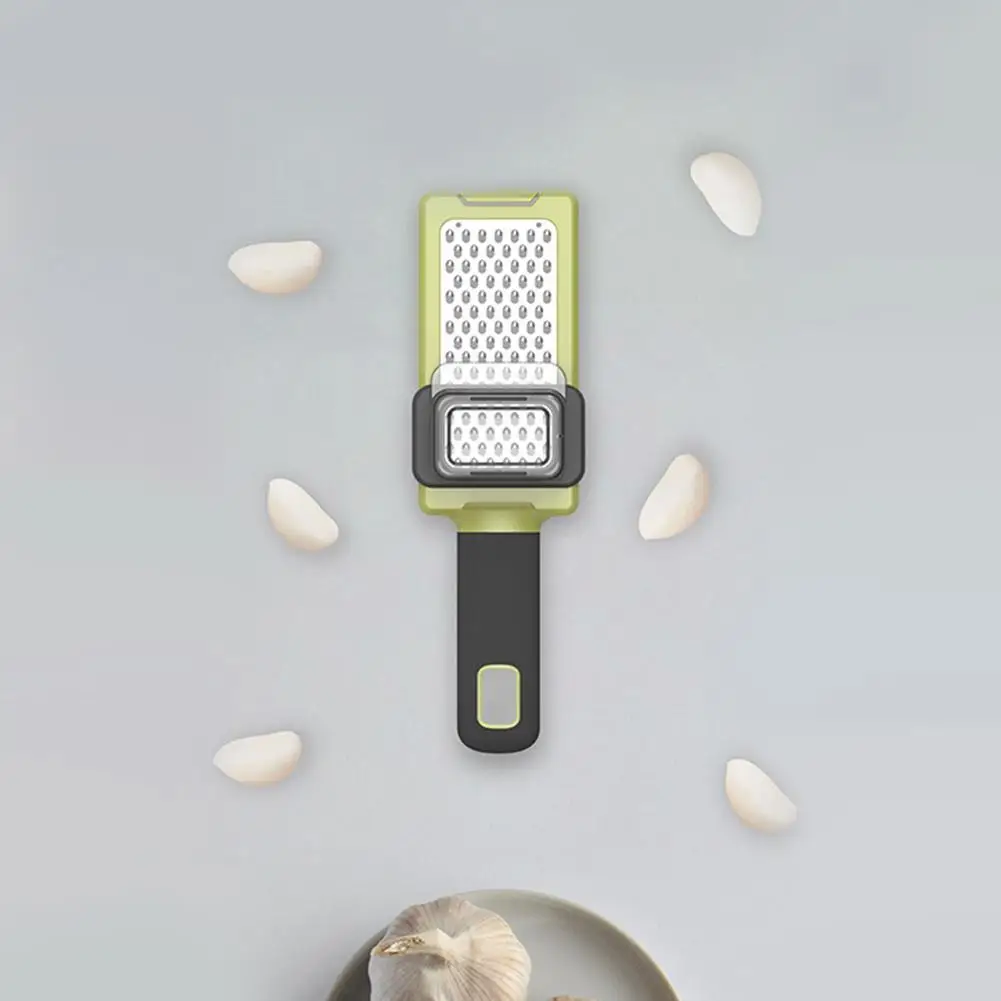 Efficient Garlic Crusher Handheld Ginger Garlic Grinding Grater Tool