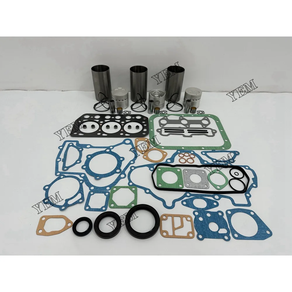 New Original Quality Overhaul Rebuild Kit With Piston Rings Liner Gasket Set For Mitsubishi K3E Diesel Engine Repair Parts