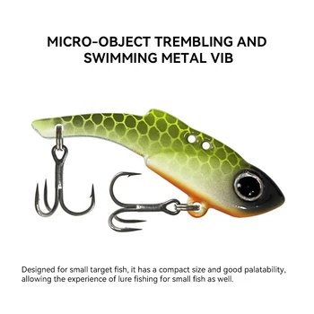CHEERY 2.5g3.5g5g Metal Saltwater Fishing Lures Artificial Bait Vib Fishing Lure Vib Lure with Hook – Metal Jig – view 4