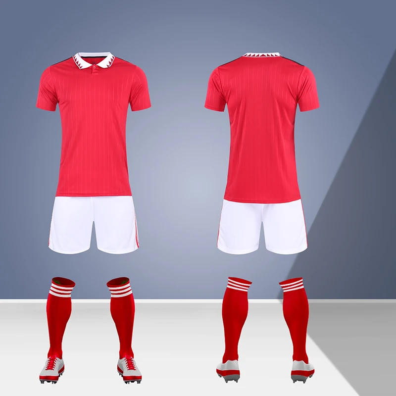 Custom Logo Sublimation Soccer Jersey Set Training Quick Dry Uniforms