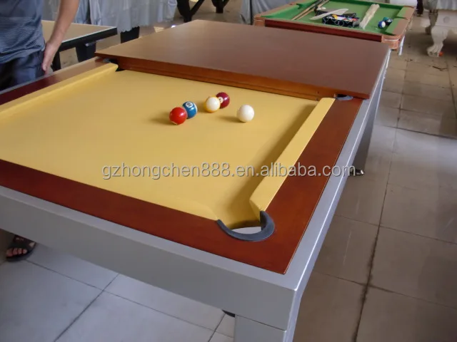 Modern Convertible 7ft Pool Dining Table 8ft 9ft 2 in 1 Dining Table Pool Table