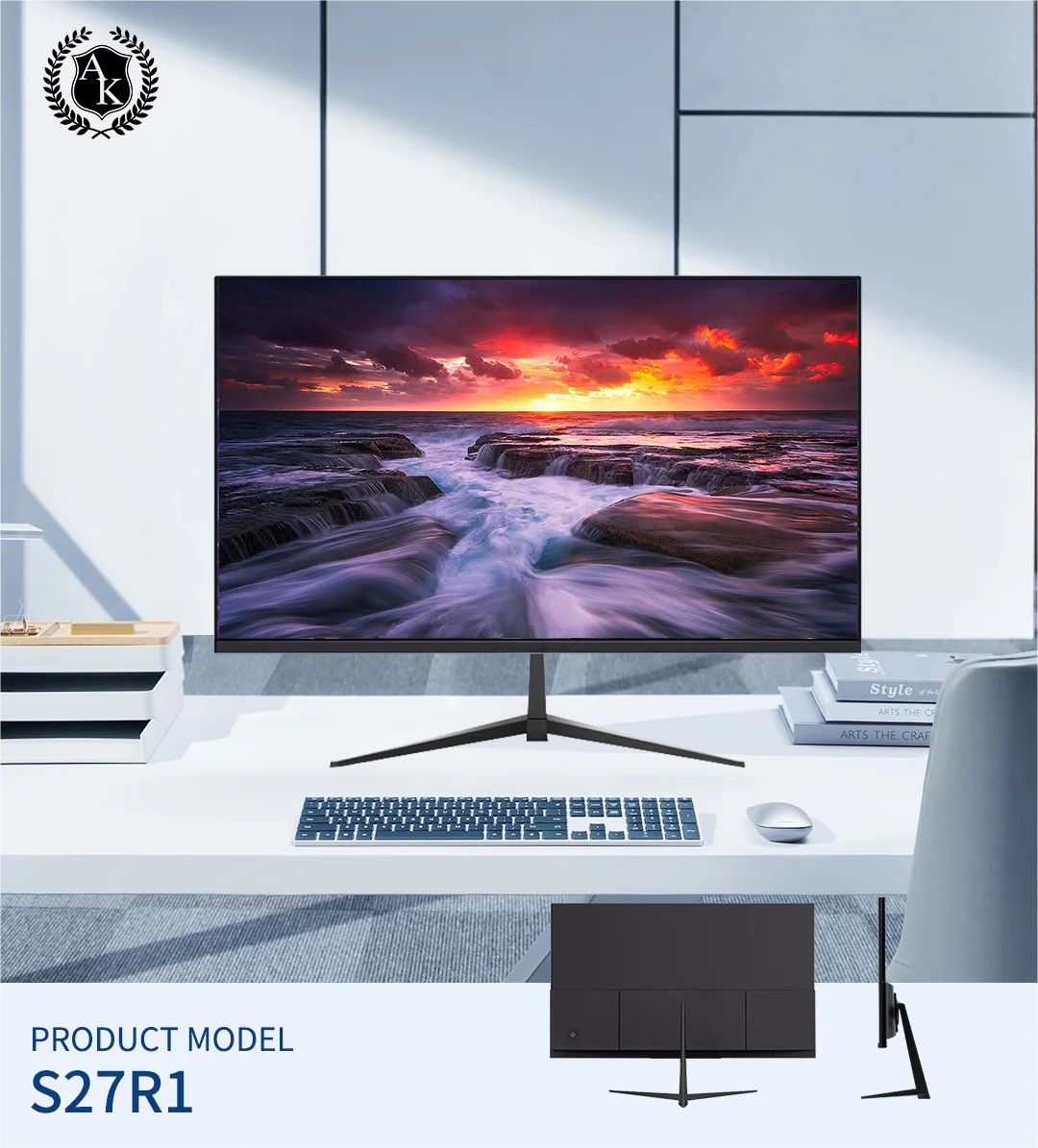 144hz Screen Pc 27 Inch Wall Mounted Pc Touch Tft Lcd Ultra Wide 34