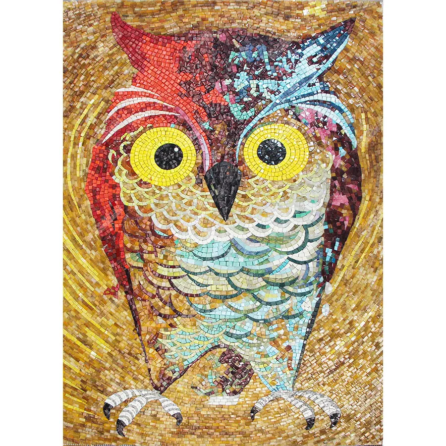 フォーシャン サプライズ モダンガラスモザイクタイル 壁画アート
