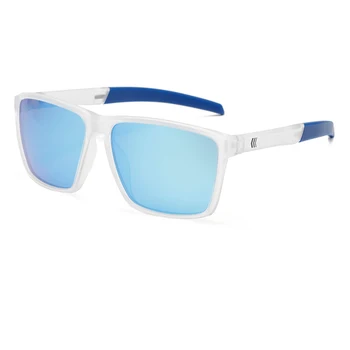 2024 new Fashion wholesale Sports mens Transparent frame polarized sunglasses men