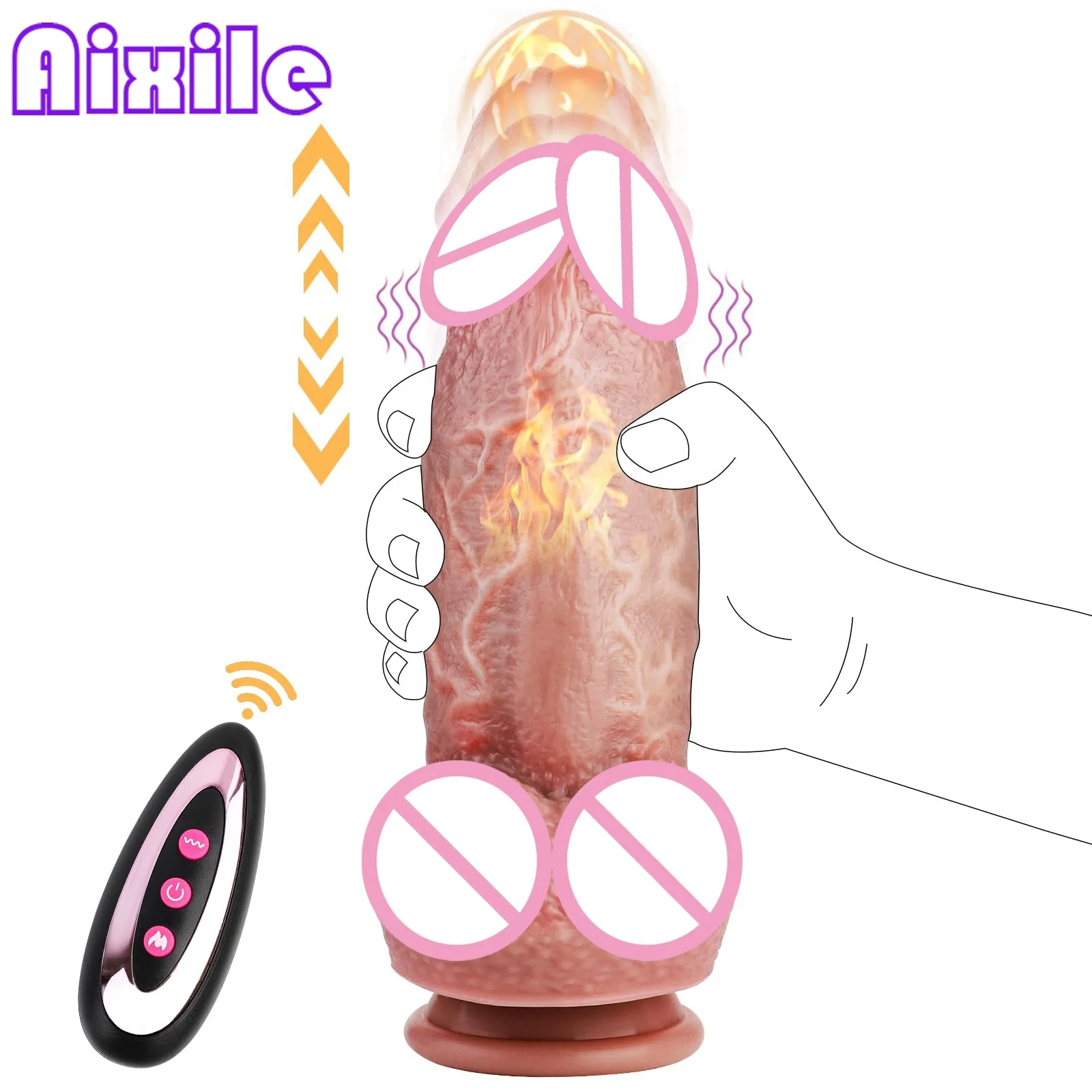 trojan tandem couples vibrating ring review Huge Thick Dildo Vibrator Sex Toys Realistic Dildos for Vaginal G Spot Anal  Stimulation With Remote Control for Women Couples
