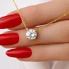 A# Moissanite+GRA Certificate-Gold