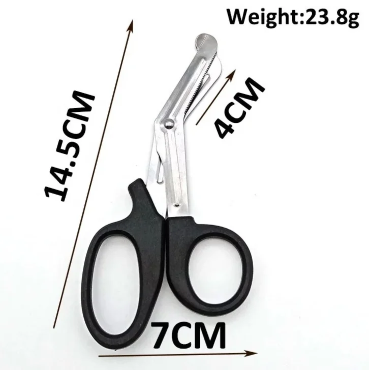 Trauma Shears Premium Bandage Scissors For Nurses,18cm Nursing Scissors