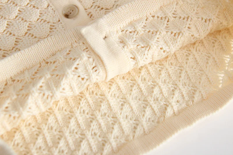 
Модный вязаный кардиган без рукавов для новорожденных, одежда, свитер для маленьких девочек, жилеты, безрукавки 