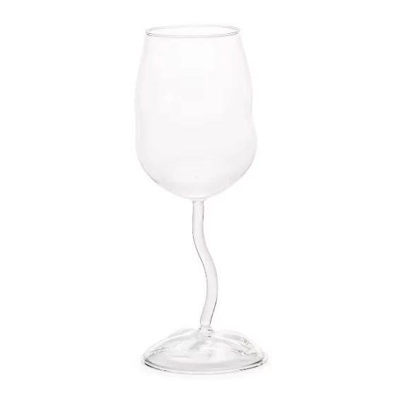 Wholesale Customized Colored Wine Glass Wine Champagne Cocktail Glass Cups With Unique Bottom