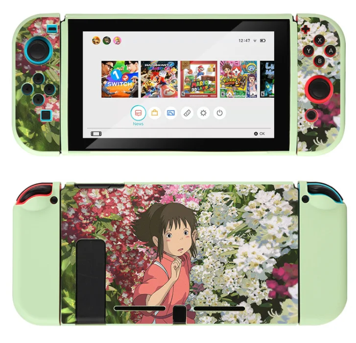 Japanese Anime Style Convenience Store Working Boy Girl Gamepad Switch  Protective Case For Nintendo Switch And Lite Cover - Cases - AliExpress