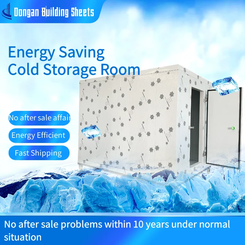 Fast Shipping Movable Cold Storage Room Frozen Food Container Cold Room Freezer Made in China
