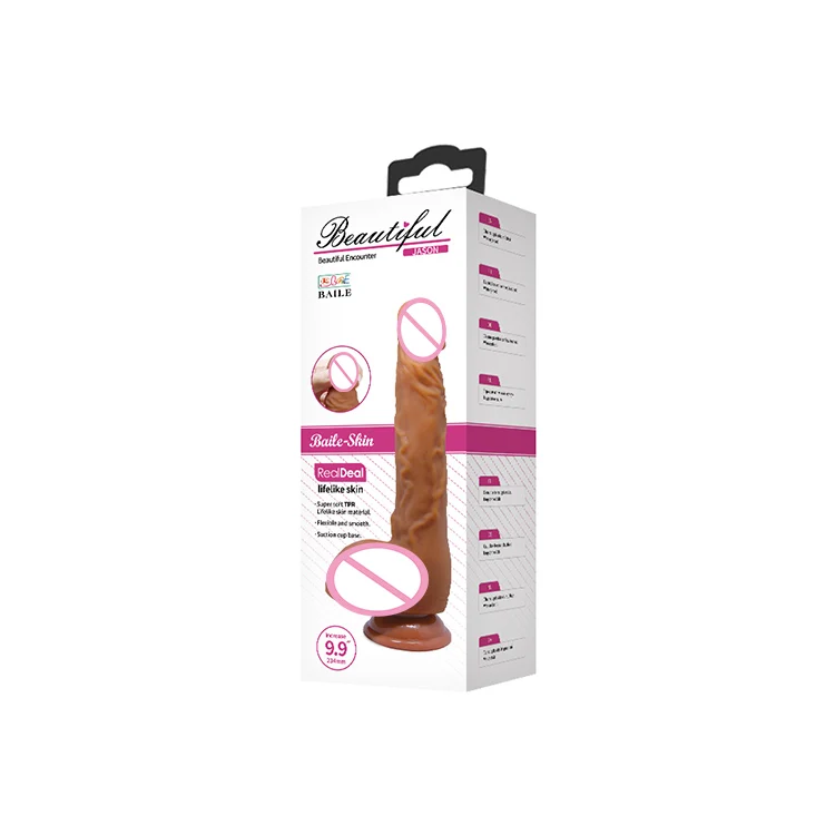 GF Skin Feeling Realistic Soft Material Huge Big Penis With Suction Cup Sex Toys Male Dildo for Women