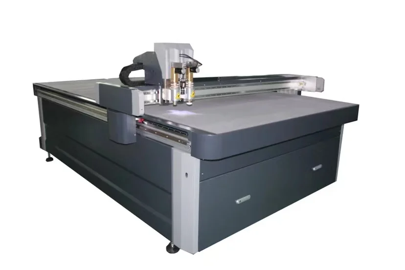 YT Factory Price Leather Fabric Digital Vibration Knife CNC Cutting Machine with Round Knife