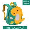 Green crown dinosaur medium