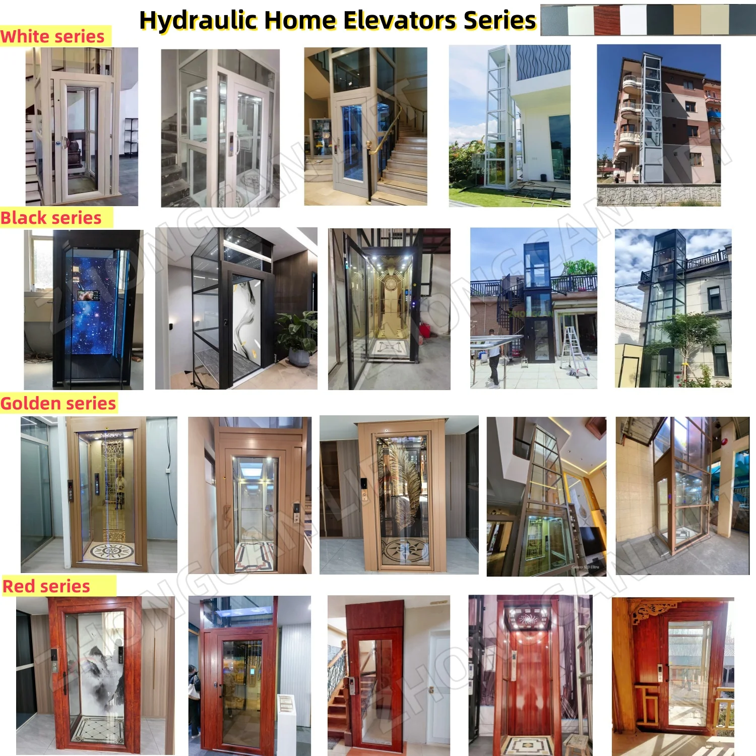 Shaftless Hydraulic Residential Elevators for Indoor & Outdoor Use ...