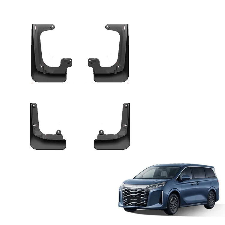 Car Fenders for BYD Xia M9 PP Guard Mud Mud Flap Decorative Protection New Energy Vehicle Exterior Accessories