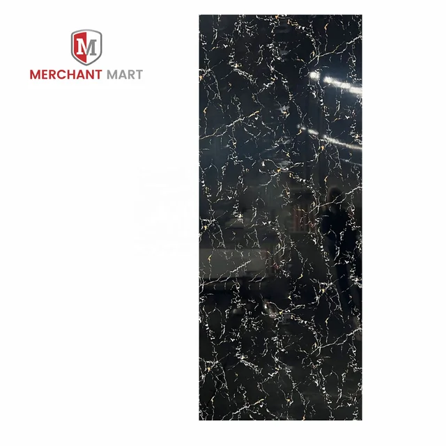 Custom Size 3mm 1220mm*2440mm Waterproof Marble Wall Panel PVC UV Plastic Sheet