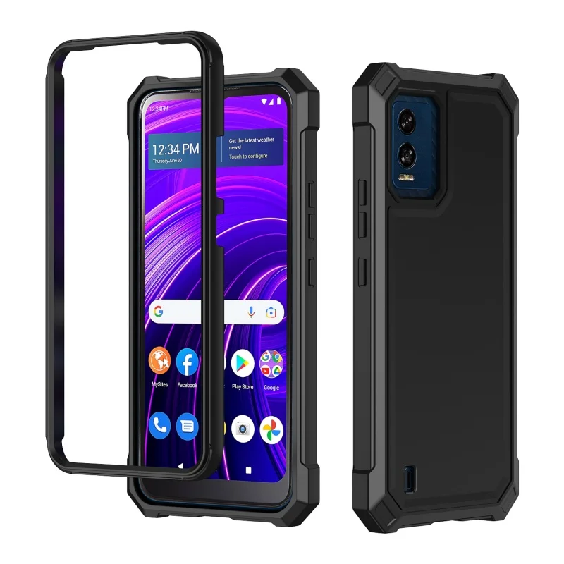 3 in 1 Full Protective Phone case for Nokia C210 G310 C300 C110 Style Plus 5g Ta-1448 G60 G400 G100 C200 C100 X100  Back Cover