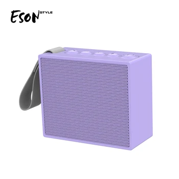 Eson Style X9 Wireless Technology Portable IPX7 OEM factory BQB Square Waterproof Swimming Bluetooth 5.0 Speaker
